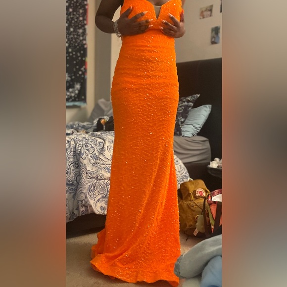 Sequin Prom Dresses 2023 Formal Party Evening Gowns for Women - Picture 3 of 3